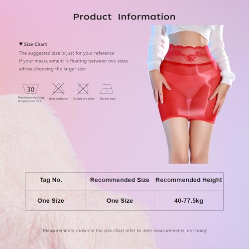 Women's See Through Glossy Mesh Mini Skirt High Rise Flower Print Underwear Skirts for Party4