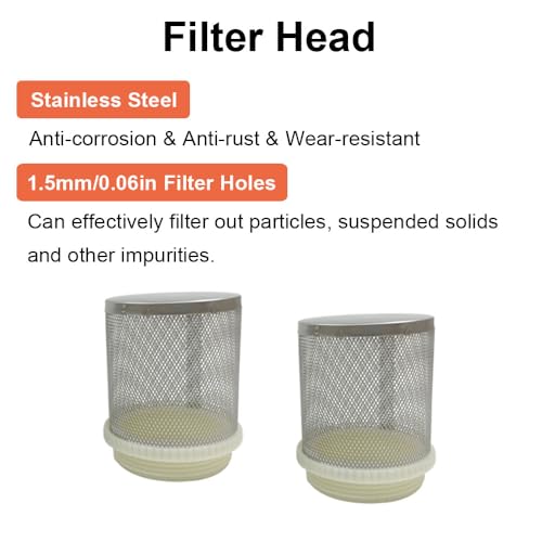 Filtro de Acero Inoxidable y PVC para Acuarios y Estanques miniatura 4