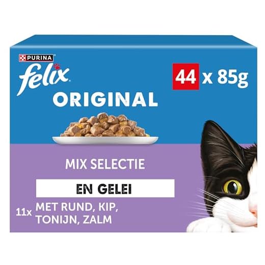 Felix Mix Auswahl in Gelee für Katzen