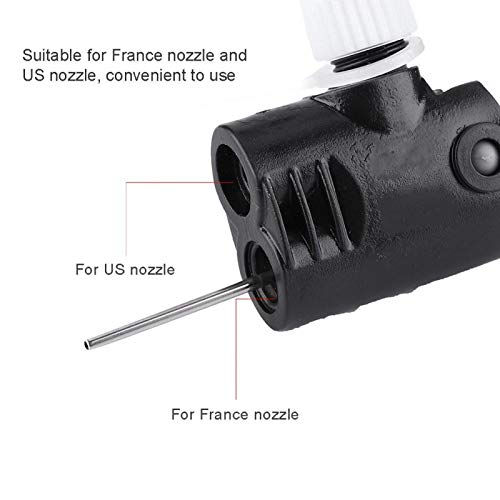 Bomba de ar de bicicleta leve, insuflador de pneu de bicicleta, basquete para bicicleta elétrica bic