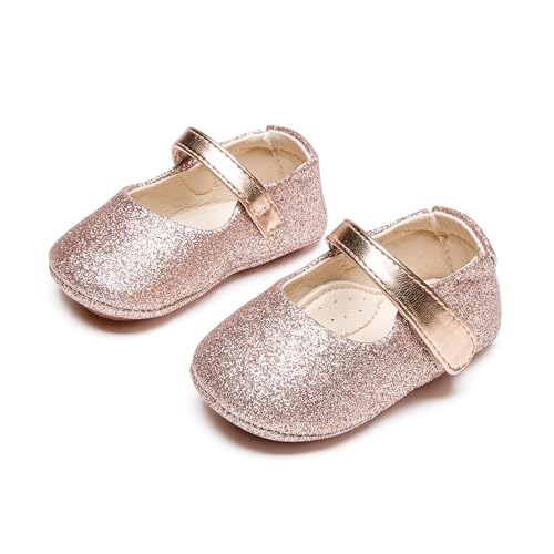 Image of PHIRAMIN Toddler Girl Mary Jane Dress Shoes-Little Girl School Uniform Shoes for Wedding Party