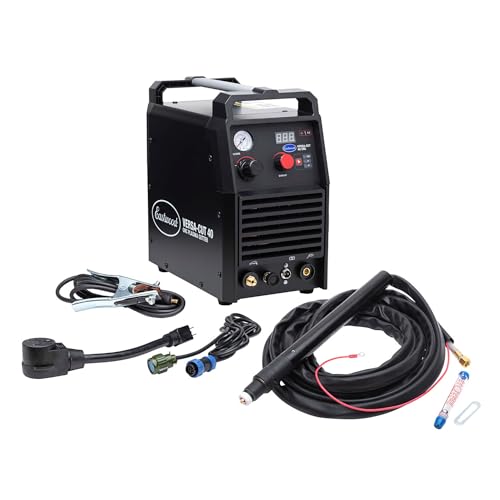 Eastwood Versa-Cut CNC Cut 40A Plasma Cutter Machine with Cutting Machine Torch | Professional and Industrial Grade Metal Precision Cutting and Sheet Fabrication Tools | Dual Voltage 120V / 240V