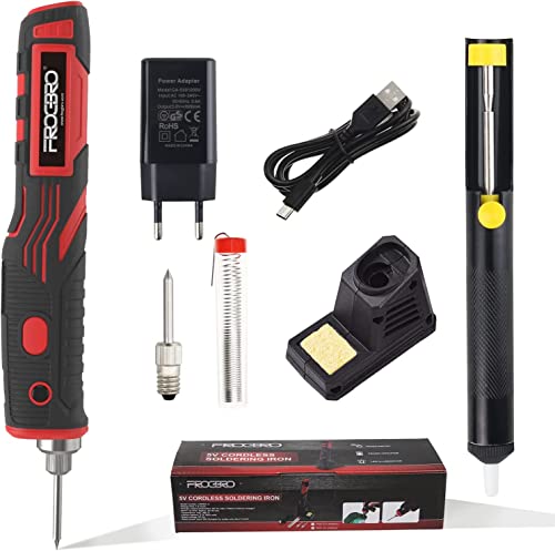 FrogBro 11W Akku Lötkolben Set mit 2 Ersatz Lötspitze FrogBro 11W Akku Lötkolben Set mit 2 Ersatz Lötspitze