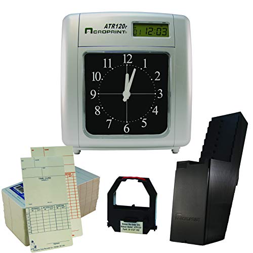 Acroprint ATR120 Electronic Top-Loading Time Recorder Time Clock