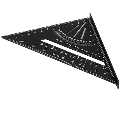 Regla transportadora de ángulos de aleación de aluminio Haofy miniatura 5