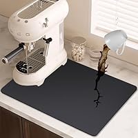 Tappetino Scolapiatti 40x50cm Super Assorbente - Per Lavello, Caffettiera, Con Retro In Gomma Antiscivolo - Foto 3