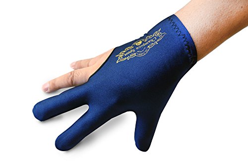 Lots Of 10 Champion Sport Dark Blue Right Hand Billiards Gloves For Pool Cues (10 Gloves Per Package), Get One Free Glove, Retail Price: $29.00 #TOP3