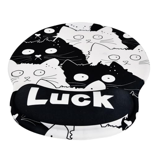 マウスパッド 手首置き マウスパッド リストレスト 可愛い  滑り止め 低反発素材 手首 クッション 猫柄 手首置き リストレスト マウス かわいい PC デスク オフィス 自宅 ゲーム 仕事用