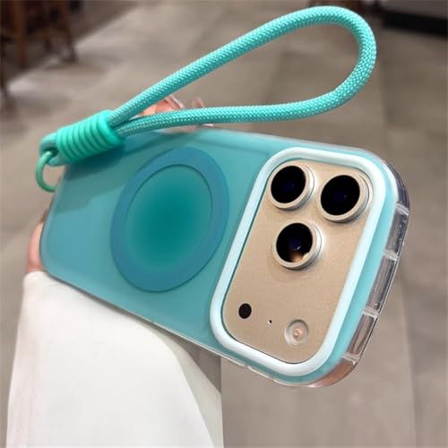 Protection iPhone 17 Pro Max cyan idéale pour le quotidien dynamique