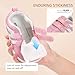 STQ KIDS Toddler Girl Shoes Wide Toe Box Barefoot Shoes Fashion Baby Sneakers Lightweight Zero Drop First Walking Tennis Running Shoe Preschool Daycare Water Pink Infant Size 4
