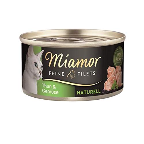 Miamor Feine Filets Naturell Thun & Gemüse 80g (Menge: 24 je Bestelleinheit) Cover