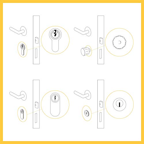 Nuki Combo 2.0 (Smart Lock + Bridge), Türsensor, elektronisches Türschloss, smartes Türschloss, sperren via Bluetooth, einfach nachrüstbar… – Ansicht 3