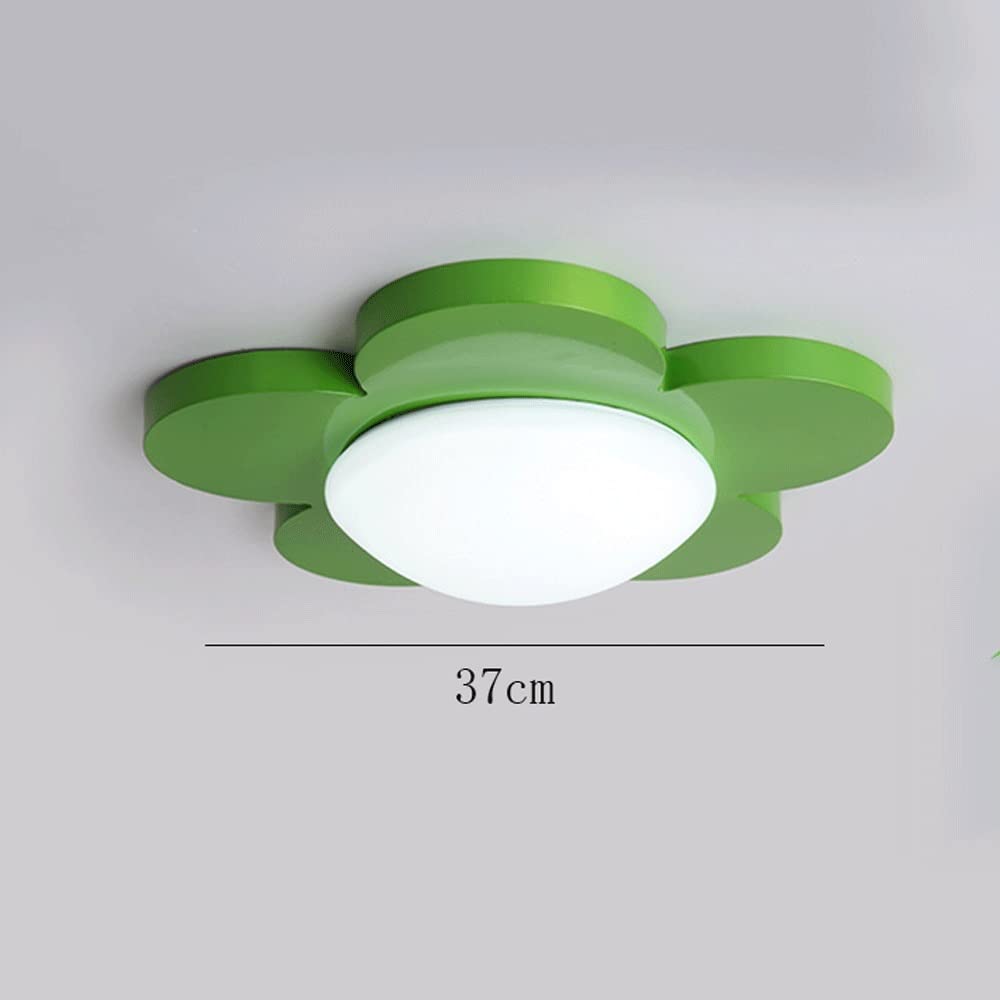 Cálido dormitorio de niños y niñas lámparas de techo creativas luces de techo de girasol, dibujos animados luz de techo LED iluminación de decoración de interiores para habitación de niños jardín