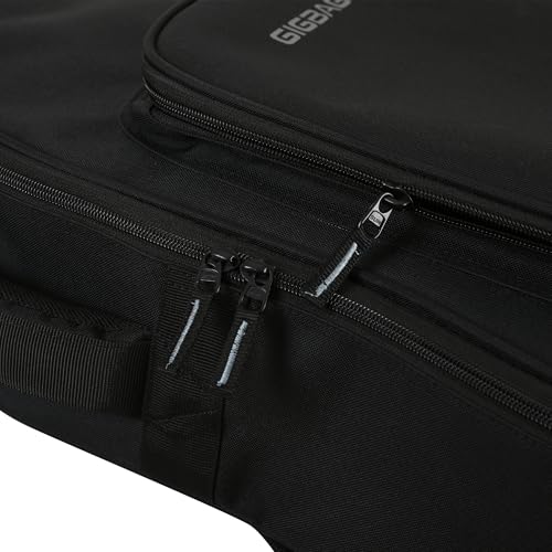 Image of Heavy Duty Acoustic Guitar Bag with Dual Pockets - 12mm Padded Waterproof Gig Bag Cover Fits 38 inch, 39 inch, 40 inch, 41 inch, and 41.5-Inch Guitars (Yamaha Fender Ibanez & More)
