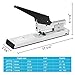 IMLIKE Heavy Duty Stapler with 2000 Staples: 100 Sheets High Capacity Manual Office Stapler, Metal,Jam Free,for Paper Binding, Include 23/8 & 23/13 Staples Each 1000PCS