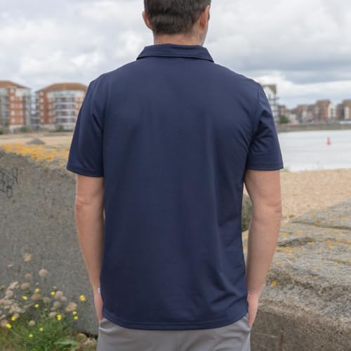Polo de Golf de Marque Calvin Klein Central Eco Homme