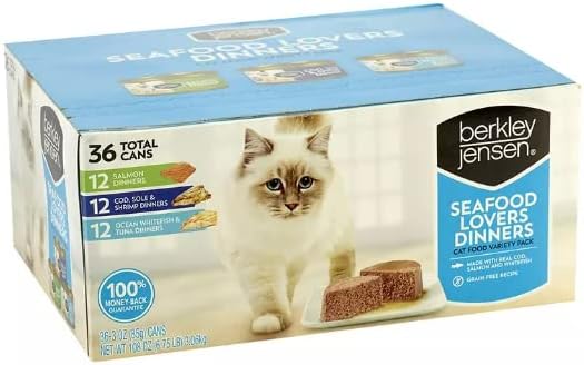 Miniatura 2 de Berkley Jensen Cenas para amantes de los mariscos de salmón, bacalao y pescado blanco, 36 unidades