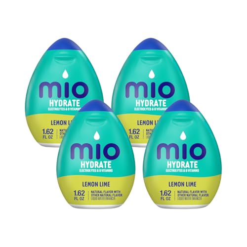 Image of Mio Sport Liquid Water Enhancer, Lemon Lime, 1.62 Ounce, (Pack of 4)