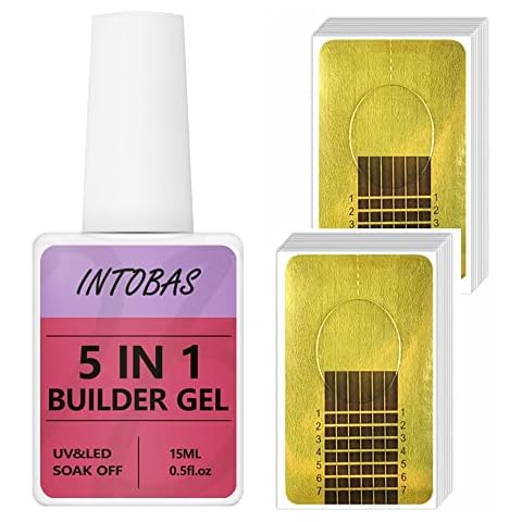 INTOBAS 5 en 1 Builder gel para uñas Cover