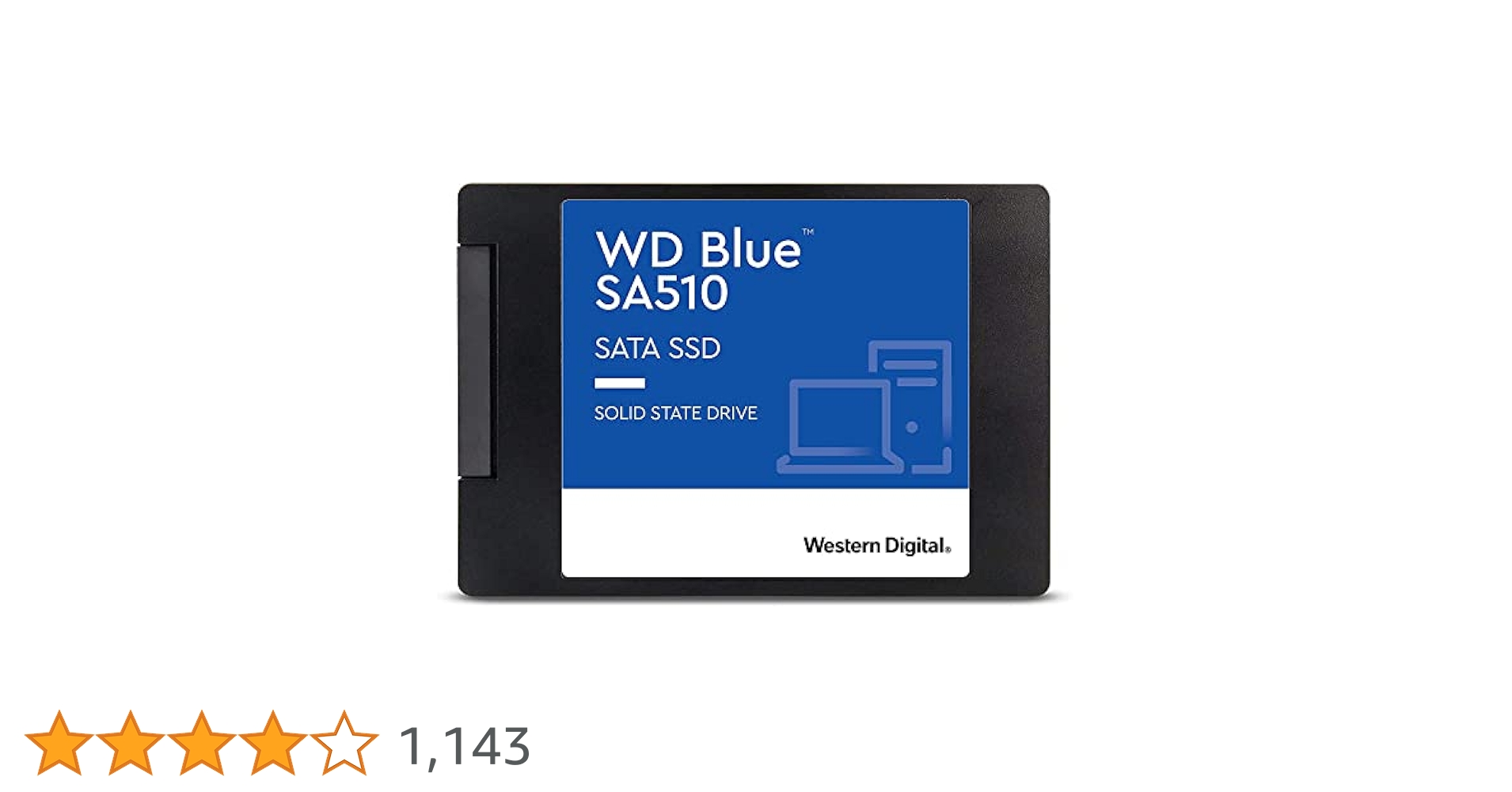 内蔵型SSD WD Blue SA510 1TB SATA SSD WD Blue SA510 1TB SATA III 6 Gb/s560 MB/s SSD | Media Canada