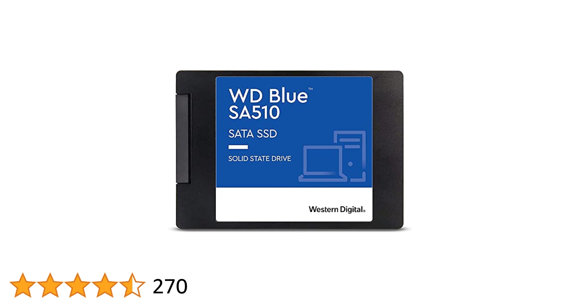 WD Blue 1TB 3D NAND SATA III 6Gb/s 2.5