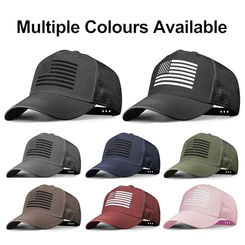 Gorra Trucker bandera americana snapback unisex miniatura 5