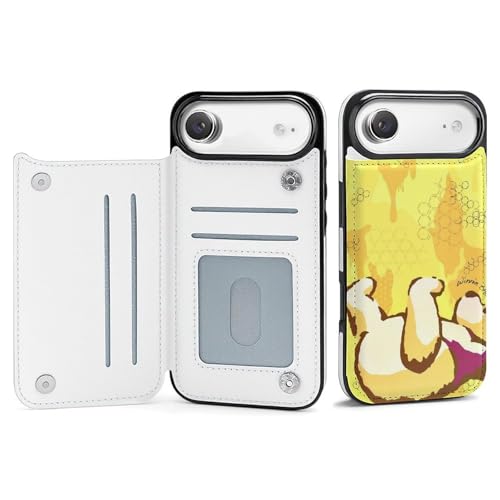 手帳型 くまのプーさん (2) 対応 iPhone 17 Air ケース カード収納 スマホケース 財布型 携帯ケース 軽量 全面保護 スタンド機能 誕生日 プレゼント