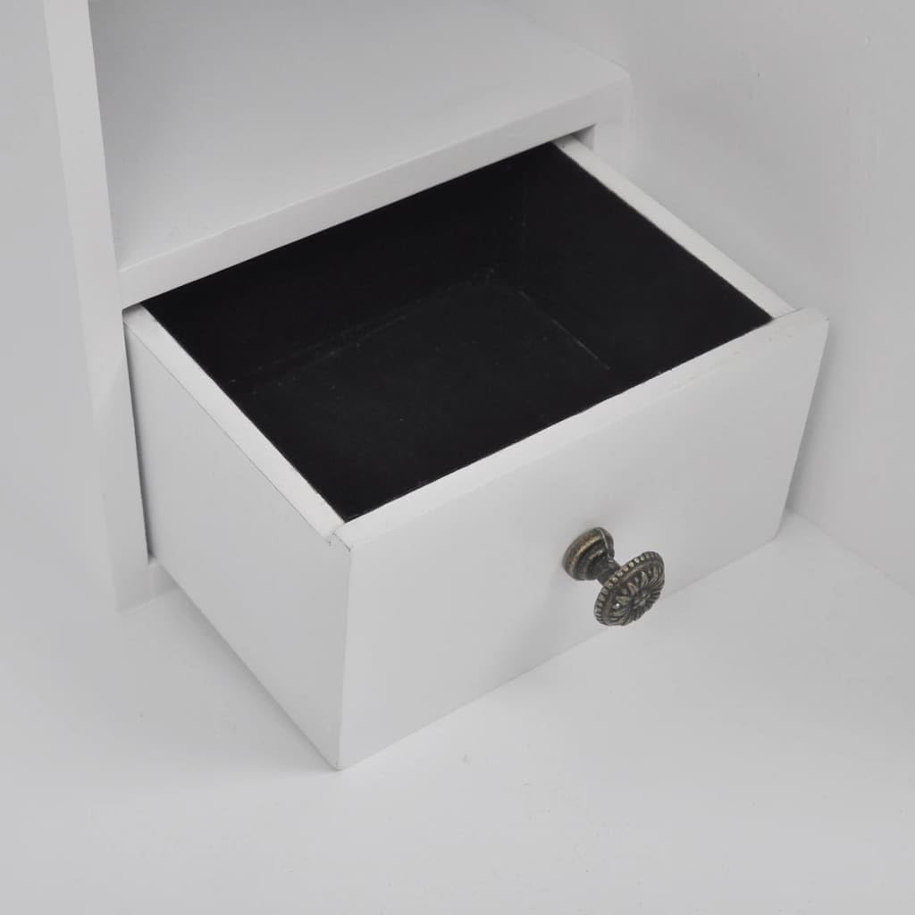 vidaXL Französischer Sekretär Schreibschrank Schminktisch Büro Landhaus Holz