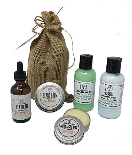 Mini Moustachery Advanced Beard Care Kit - Gadzooks (Citrus and Spice)