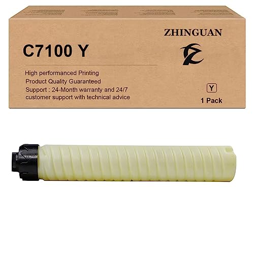 Toner remanufacturé 828385 jaune haute densité pour Ricoh Pro C7100