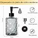 Imagen de Omtofo 3 Piezas Dispensador Jabon Baño Vidrio