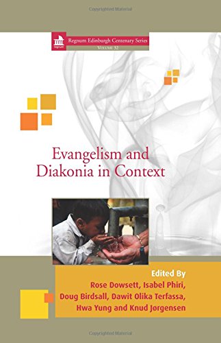 Buy Evangelism and Diakonia in Context: 32 (Edinburgh Centenary Series) — BookShops.in
