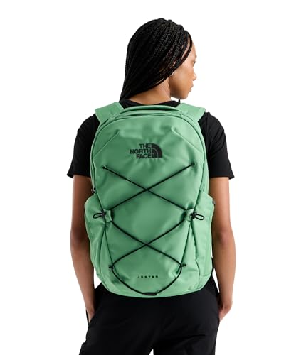 Image of The North Face Jester Everyday Laptop Backpack - Commuter Daypack, Water Repellent, Laptop Sleeve, Dimmed Algae /TNF Black, One Size