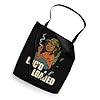 Black Woman With Locs Smoking Weed / Blunt Camo Hat 420 Tote Bag