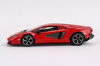 MINIGT 1/64 改 ランボルギーニ LPI800-4 深リム 赤色 1/64スケール MINI GT「ランボルギーニ・カウンタック LPI 800-4