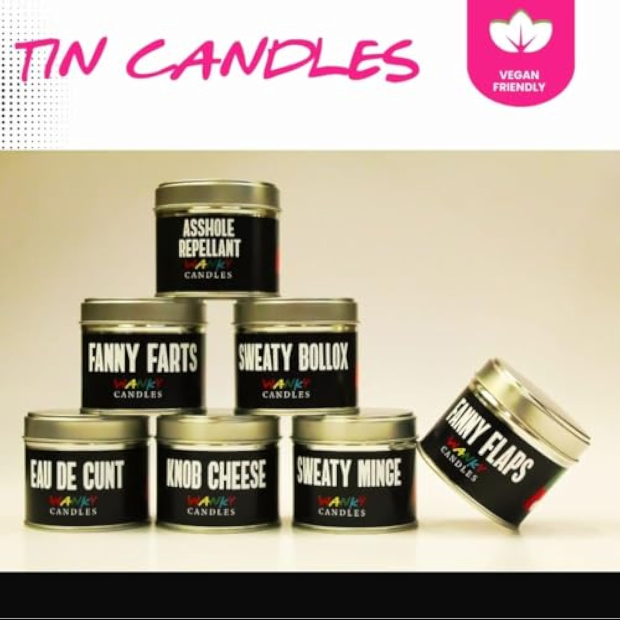 Sweaty Minge Novelty Candle, 3oz