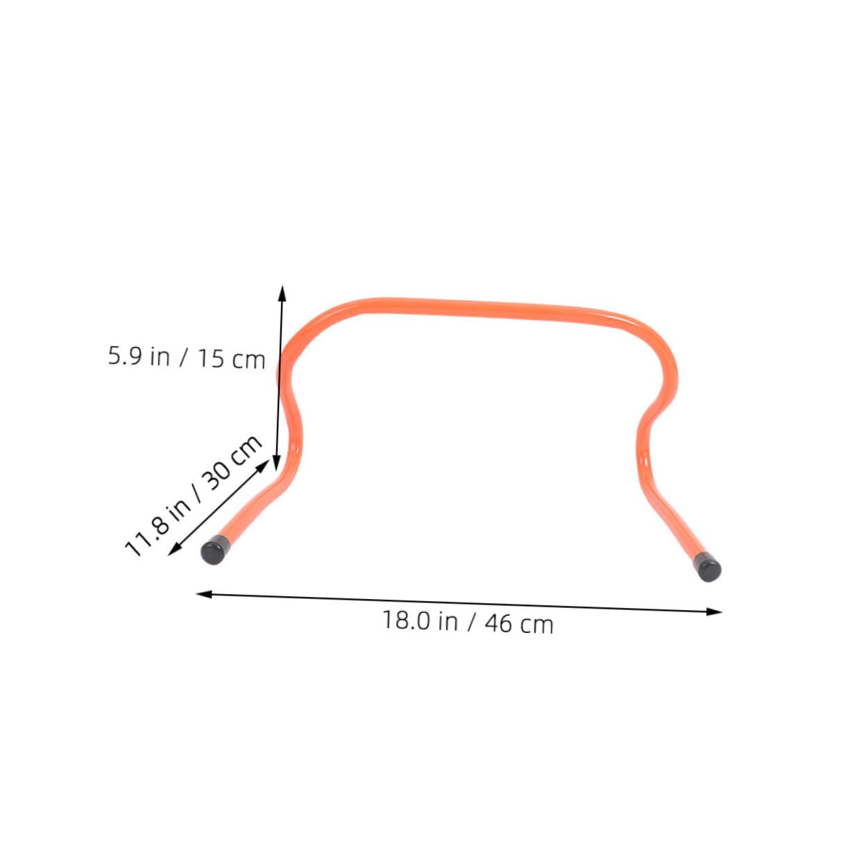 Outanaya 3pcs Boys and Girls Training Hurdles for Soccer Agility Speed Training Sturdy Plastic Track Hurdles Abs Material Enhance Coordination Balance