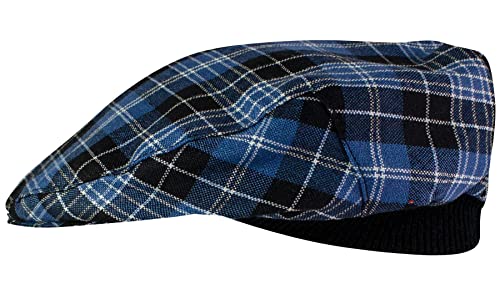 Casquette Plate Tartan Clark Ancient Ajustable : Style Vintage et Zéro Serrage
