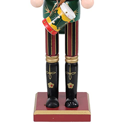 Sunnydaze Gunther The Rhythmic 14.5-Inch Indoor Christmas Traditional Wooden Nutcracker Decor Statue #TOP6