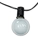 String Light Company C90012F Frosted G50 Globe String Light Bulb with E17 Base, 7-Watt (Pack of 12)