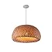 Produktbild AZCX Laterne Pendant Lampamp, Bamboo Lampshade, Bedroom Living Room Ceiling Chandelier Teahouse Dining Room Bamboo Lamp Bar Cafe Club Single Head Hanging Lamp, E27