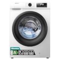 Hisense WFQE7012EVM Lavatrice Slim Carica Frontale, 7kg, Classe A, 1200 giri, Vapore, Motore Inverter