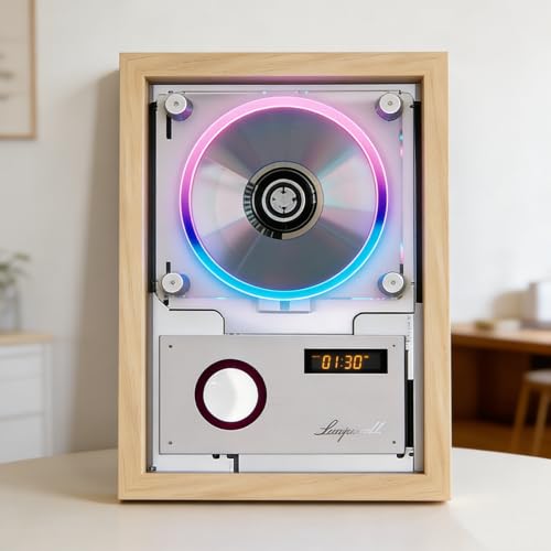 Lecteur CD portable sans fil et mural avec haut-parleur intégré