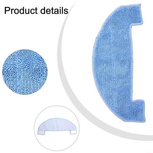 Vasiumic Reinigungsroboter liefert Vakuumfilter Roboter Vakuum Ersatzteile Kit Seitenbürsten Filter Mop Tücher Kompatibles Zubehör (A) – Bild 6