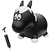 Farm Hoppers Award Winning Inflatable Bouncing Black Horse Plus Pump