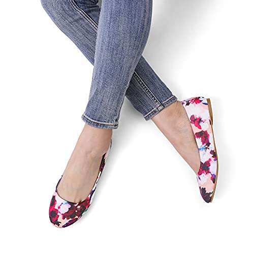 Image of DREAM PAIRS Women's Sole-Simple Ballerina Walking Flats Shoes