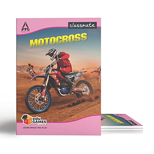 Image of Classmate Long Notebook - Soft Cover, 400 Pages, 314x194mm, Single Line (Pack of 3) Notebook - Single Line