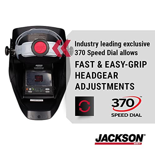 Jackson Safety Welding Helmet - Digital Auto Darkening Filter - Welding Hood For Men And Women - 4 Sensors - Black - 46129 #TOP3