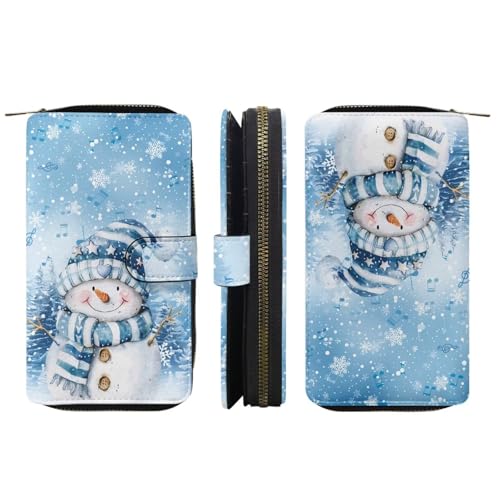 Image of COEQINE Ladies Wallets Pink Leopard Heart Black Printed Leather Phone Long Clutch Purses Check Coin Change Holder