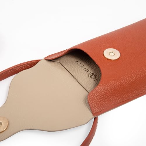 Image of SACCI MUCCI Cellosucci Phone Bag | Vegan Leather Mobile Crossbody Bag for Women | Adjustable Strap Compact Premium Design